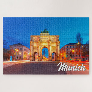 Puzzle Siegestor, Munich, Alemania