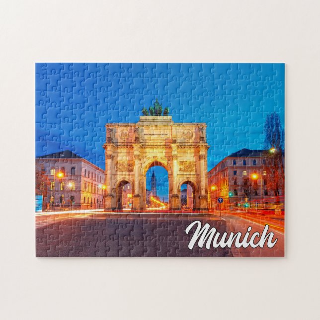 Puzzle Siegestor, Munich, Alemania (Horizontal)