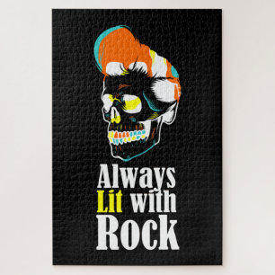 Puzzle Siempre iluminado con rock