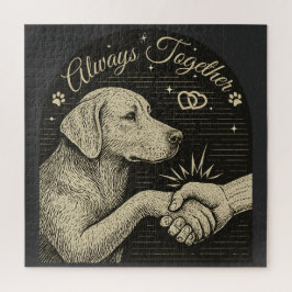 Puzzle "Siempre juntos" Viña Amistad con los Perros