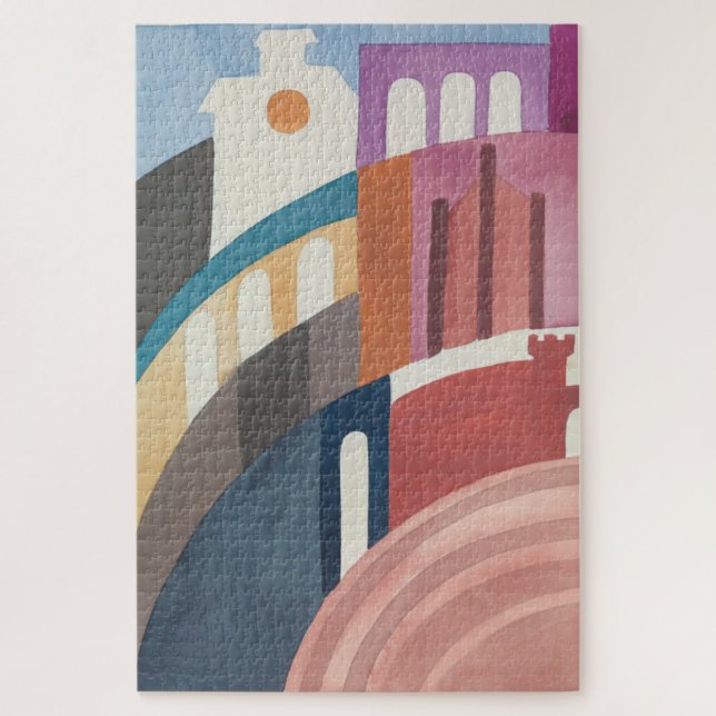 Puzzle Siena | Sophie Taeuber-Arp | (Vertical)