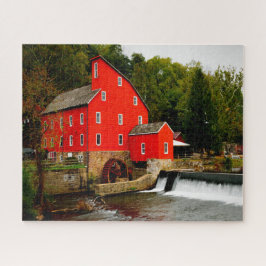 Puzzle Sierra de vaivén Clinton New Jersey Red Mill.