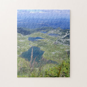 Puzzle Siete lagos Rila Montaña Vista Bulgaria