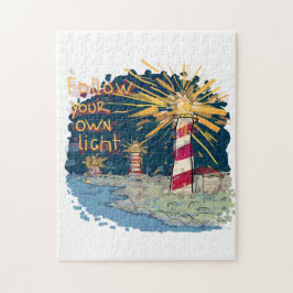 Puzzle Siga su propia luz