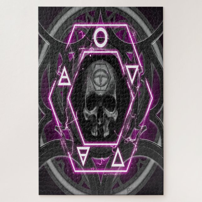 Puzzle Siglos de cráneo y sellos (Vertical)