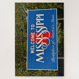 Puzzle Signo de bienvenida de Mississippi