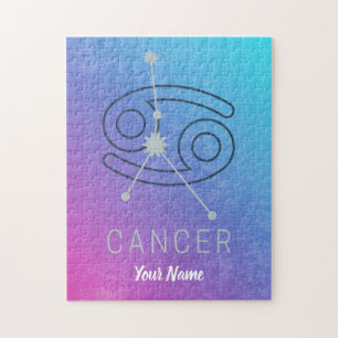 Puzzle Signo de estrella del Zodiac del cáncer Constelaci