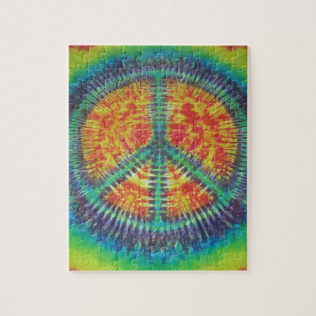 Puzzle Signo de paz tinte (Vertical)
