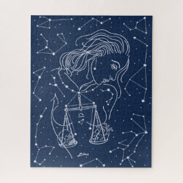 Puzzle Signo libra zodiac