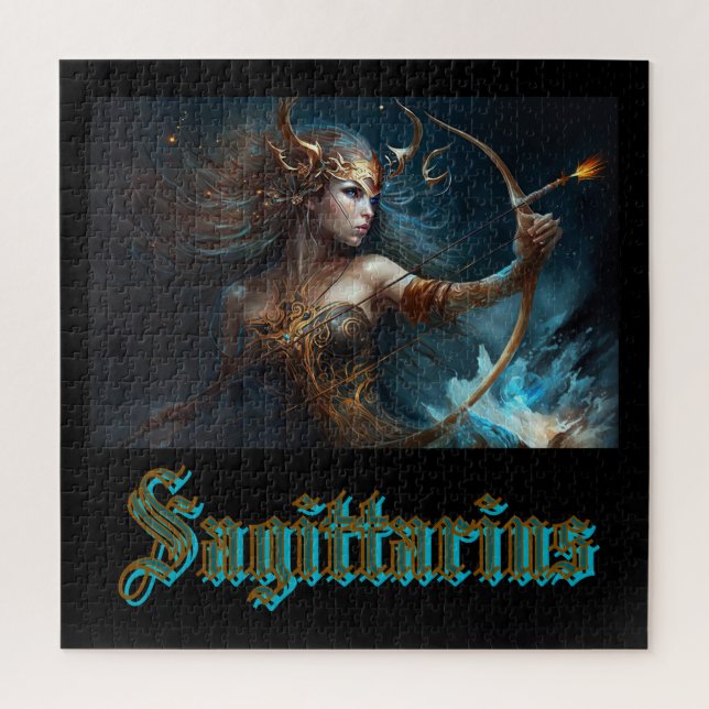 Puzzle Signo zodiacal Sagitario (Vertical)