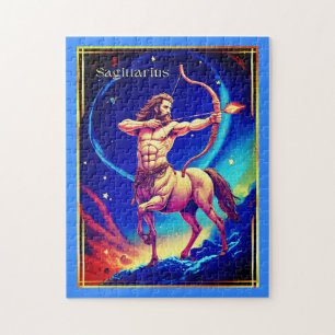 Puzzle Signo zodiacal Sagitario como el Arquero Celeste