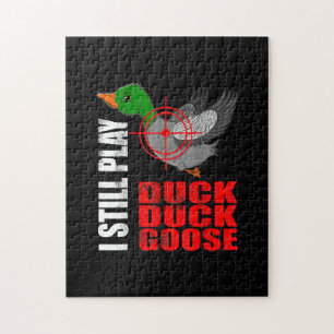 Puzzle Sigo Jugando Caza Grasa Grasa Graciosa De Pato