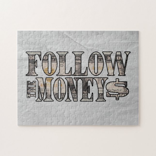 Puzzle Sigue el dinero ~ Bill (Horizontal)