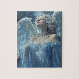 Puzzle Silencio hacia el horizonte: Ángel del velo de med