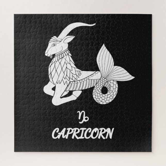 Puzzle Silhouette de Capricorn (Vertical)