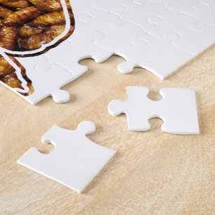 Puzzle Silhouette del ciclo de vida de Bombyx Mori Silk M