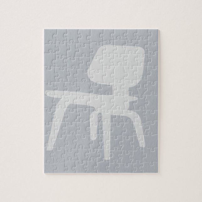 Puzzle Silla de la madera contrachapada de Eames (Vertical)