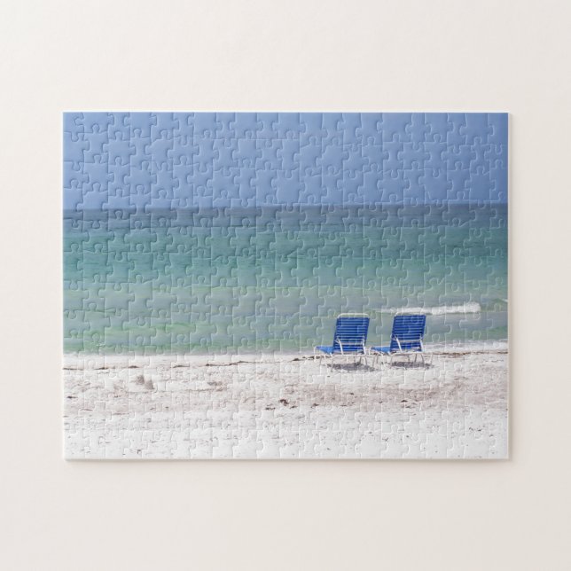 Puzzle Sillas de playa (Horizontal)