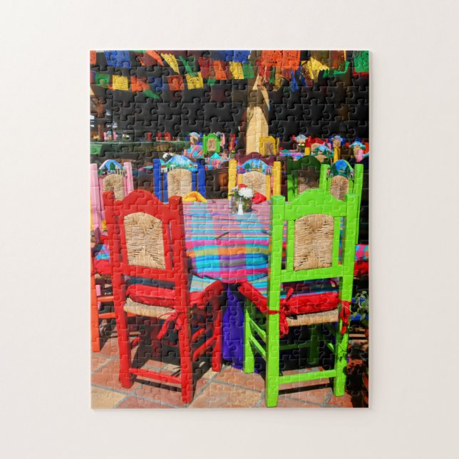 Puzzle SILLAS FIESTA DE 11x14 PULGADAS (Vertical)