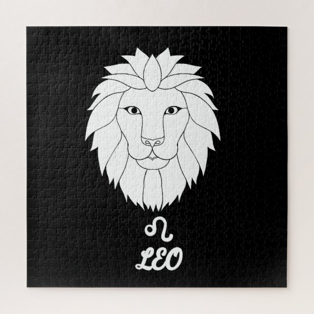 Puzzle Silueta de Leo (Vertical)