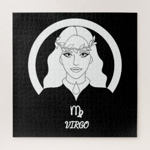 Puzzle Silueta de Virgo