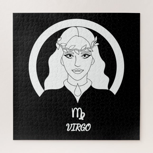 Puzzle Silueta de Virgo (Vertical)