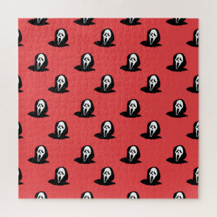 Puzzle Silueta Fantasma De Halloween.