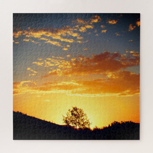 Puzzle silueta solar (Horizontal)