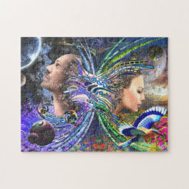 Puzzle Simbolismo masculino femenino