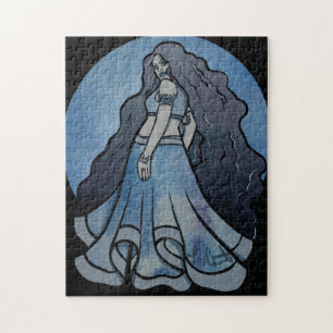 Puzzle Símbolo de la luna triple Wicca Diosa