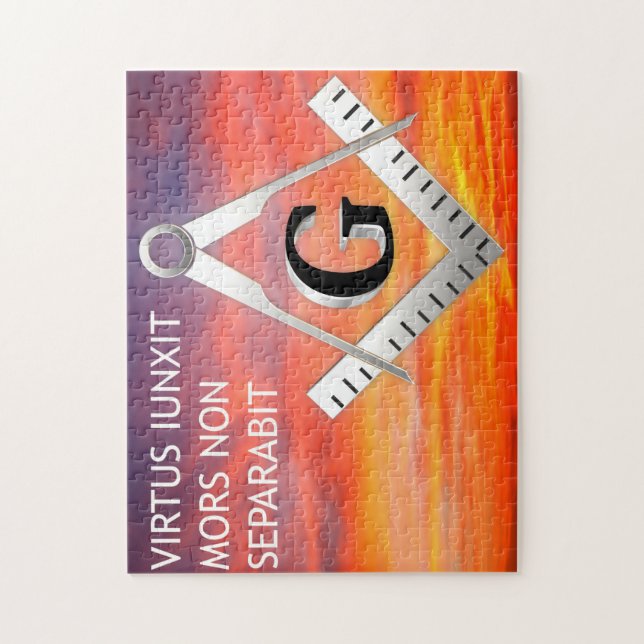 Puzzle Símbolo de masonería (Vertical)