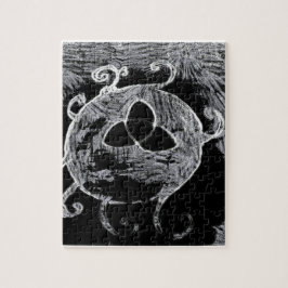 Puzzle símbolo de wiccan para las brujas