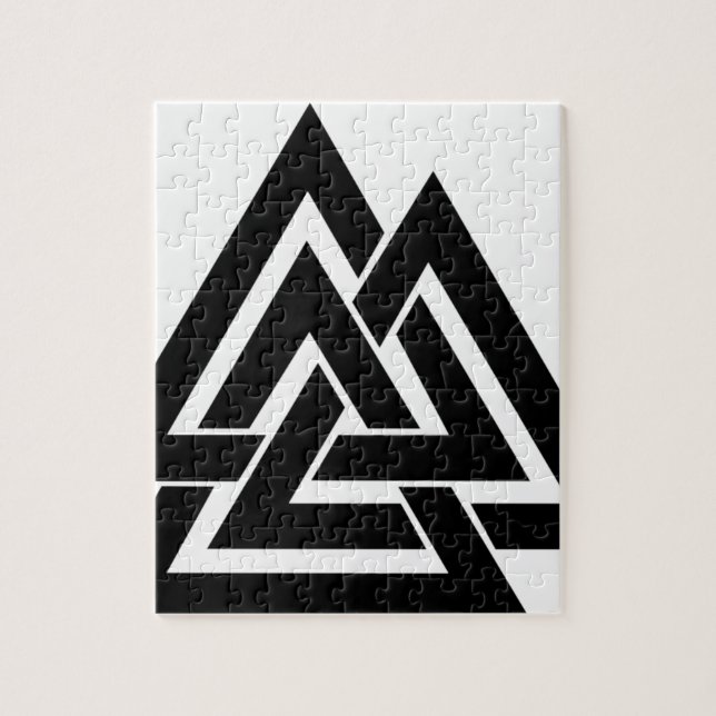 Puzzle Símbolo nórdico Odin de la protección de los (Vertical)