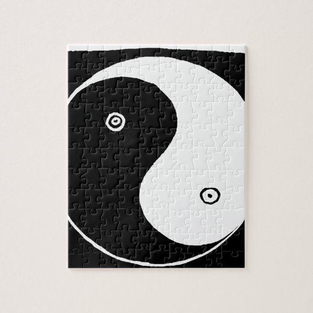 Puzzle Símbolo sagrado del espiritual de Yin Yang del (Vertical)