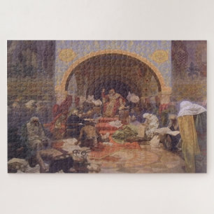 Puzzle Simeón, el zar búlgaro, de Alphonse Mucha