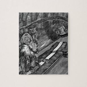 Puzzle Simeon Skateboard Selfie