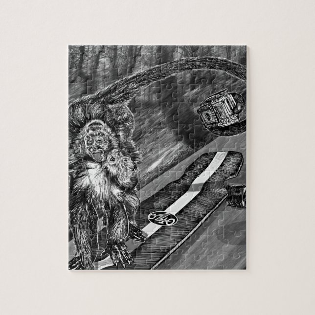 Puzzle Simeon Skateboard Selfie (Vertical)