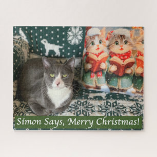 Puzzle Simon Dice, ¡Feliz Navidad!