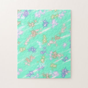 Puzzle simple minimal solid color custom pastel custom