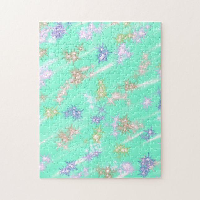 Puzzle simple minimal solid color custom pastel custom   (Vertical)