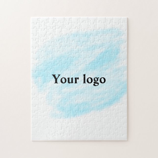 Puzzle Simple y minimalista logo personalizado elegante a (Vertical)