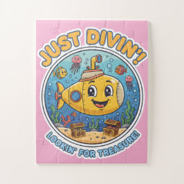 Puzzle ¡Simplemente divino! ¡Buscando tesoros! - Alegre