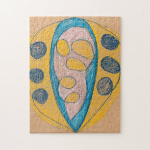 Puzzle Sin título, 1908 por Hilma af Klint