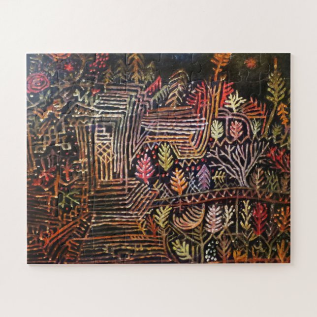 Puzzle Sin título (Reconstrucción), Paul Klee Resumen de  (Horizontal)