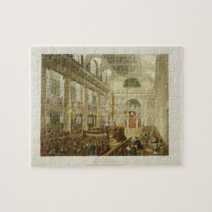 Puzzle Sinagoga, duques Place, Houndsditch, de Ackerman