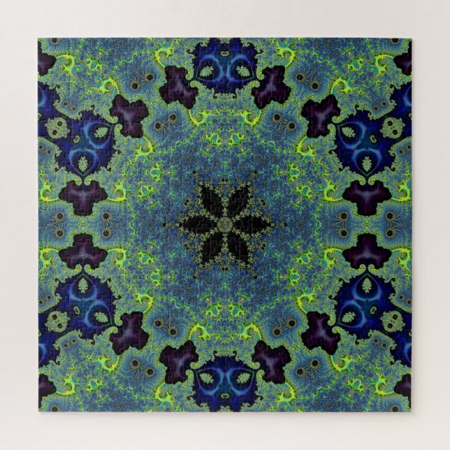 Puzzle Sinfonía Fractal Radiante (Vertical)