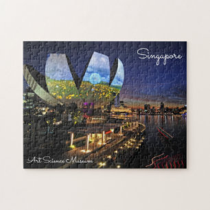 Puzzle Singapore Travel Jigsaw Puzzle: Museo de Ciencias 