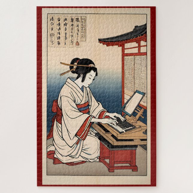 Puzzle Sintonía de teclado temprana (Vertical)