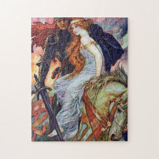 Puzzle Sir Lancelot y Guinevere por Henry Ford