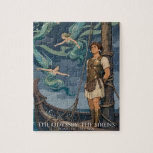 Puzzle Siren Song Over Stormy Seas
